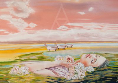 Brides in the Bath painting by Anna-Marie Buss