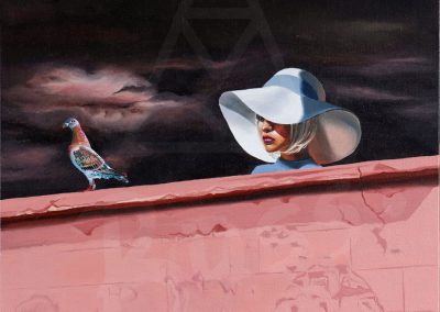 The Message Painting by Anna-Marie Buss