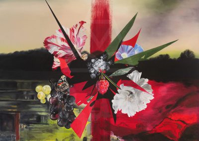 A Dutch Bouquet Oil Painting by Anna-Marie Buss